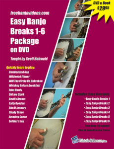 easy banjo breaks book
