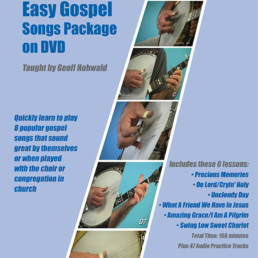 easy gospel songs for banjo book