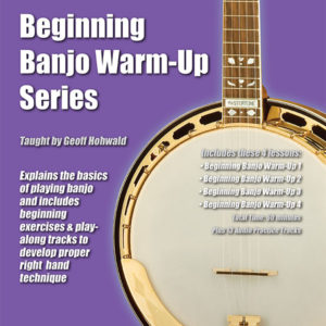 beginning banjo warm up series