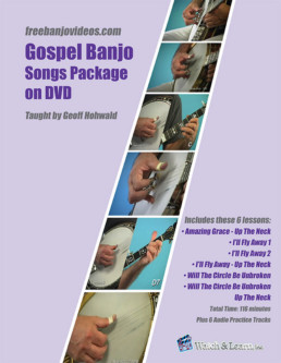 gospel banjo song book