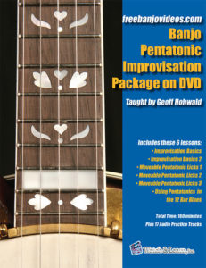 pentatonic banjo improvisation book