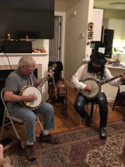 fall banjo camp north georgia mountains